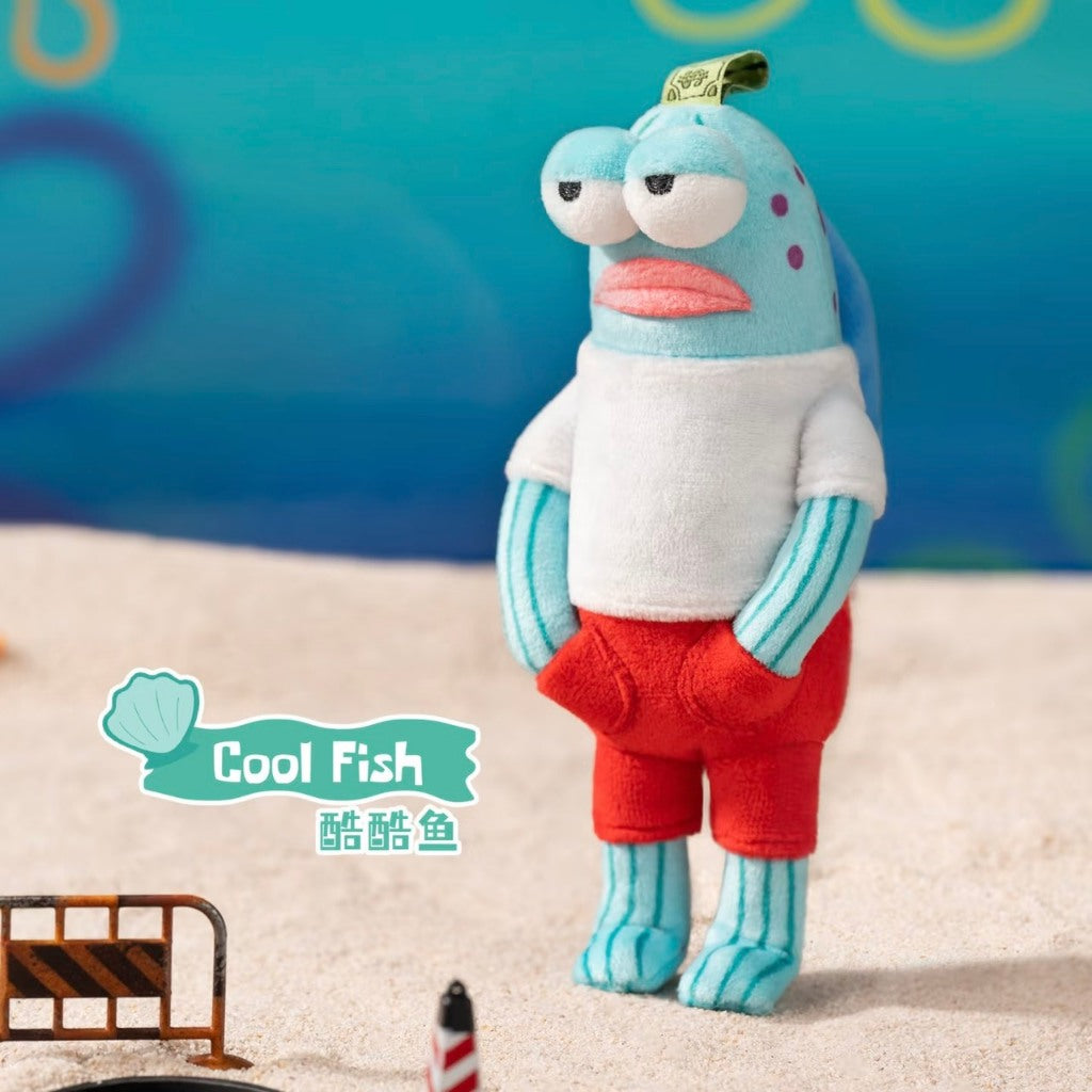 快速預購 ✅ 比奇堡的居民們 確認款 泡泡瑪特 毛絨掛件 公仔 毛絨娃娃 隱藏 海綿寶寶 打工魚 沙丁魚兄弟 呆呆魚