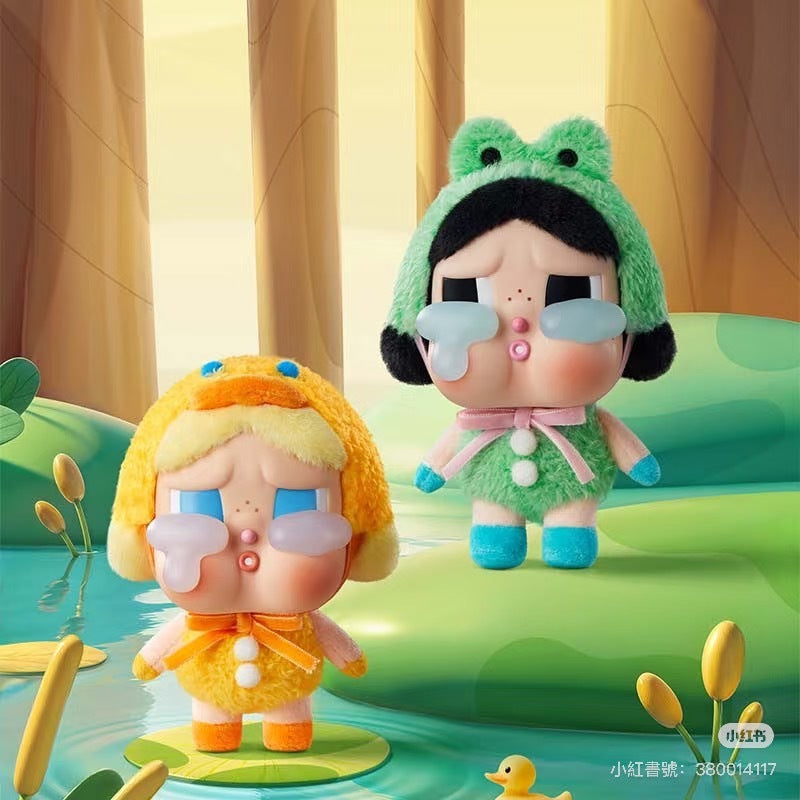 快速預購🔥 哭娃 眼淚工廠 毛絨搪膠掛件 泡泡瑪特 公仔 CRY BABY popmart 吊卡 禮物 手辦 娃娃 吊飾