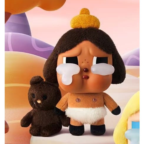 快速預購🔥 哭娃 眼淚工廠 毛絨搪膠掛件 泡泡瑪特 公仔 CRY BABY popmart 吊卡 禮物 手辦 娃娃 吊飾