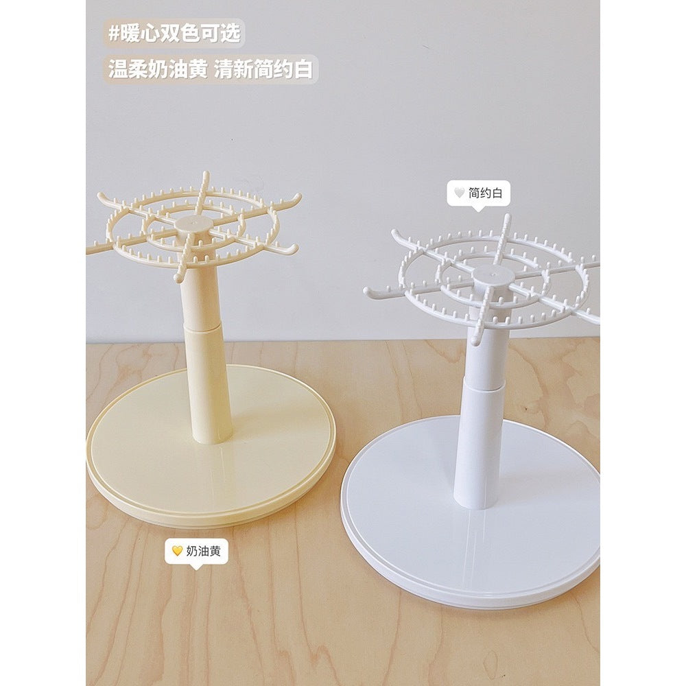 現貨秒發 🔥 旋轉收納架 毛絨搪膠掛件 壓克力盒 收納盒 展示盒 展示架 透明盒 泡泡瑪特 吊飾收納 娃娃 掛件 公仔盒