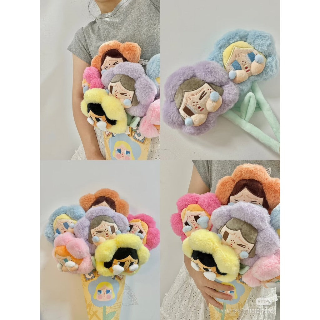 快速預購🔥 哭娃 毛絨花束 確認款 悲傷俱樂部 泡泡瑪特 公仔 CRY BABY popmart 娃娃 櫻桃紅 隱藏