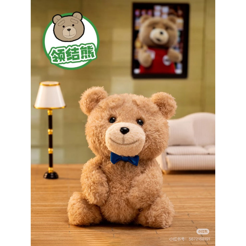 快速預購 ✅ Ted2 泰迪熊 毛絨掛件 確認款 泡泡瑪特共鳴 盲盒 公仔 可動毛絨娃娃 手辦 popmart 娃娃