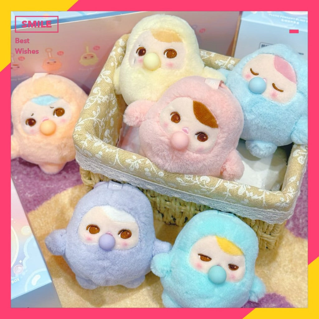 快速預購 ✅ Pucky 豆子冒泡 毛絨掛件 確認款 泡泡瑪特 盲盒 公仔 吐泡泡 手辦 popmart 娃娃 畢奇