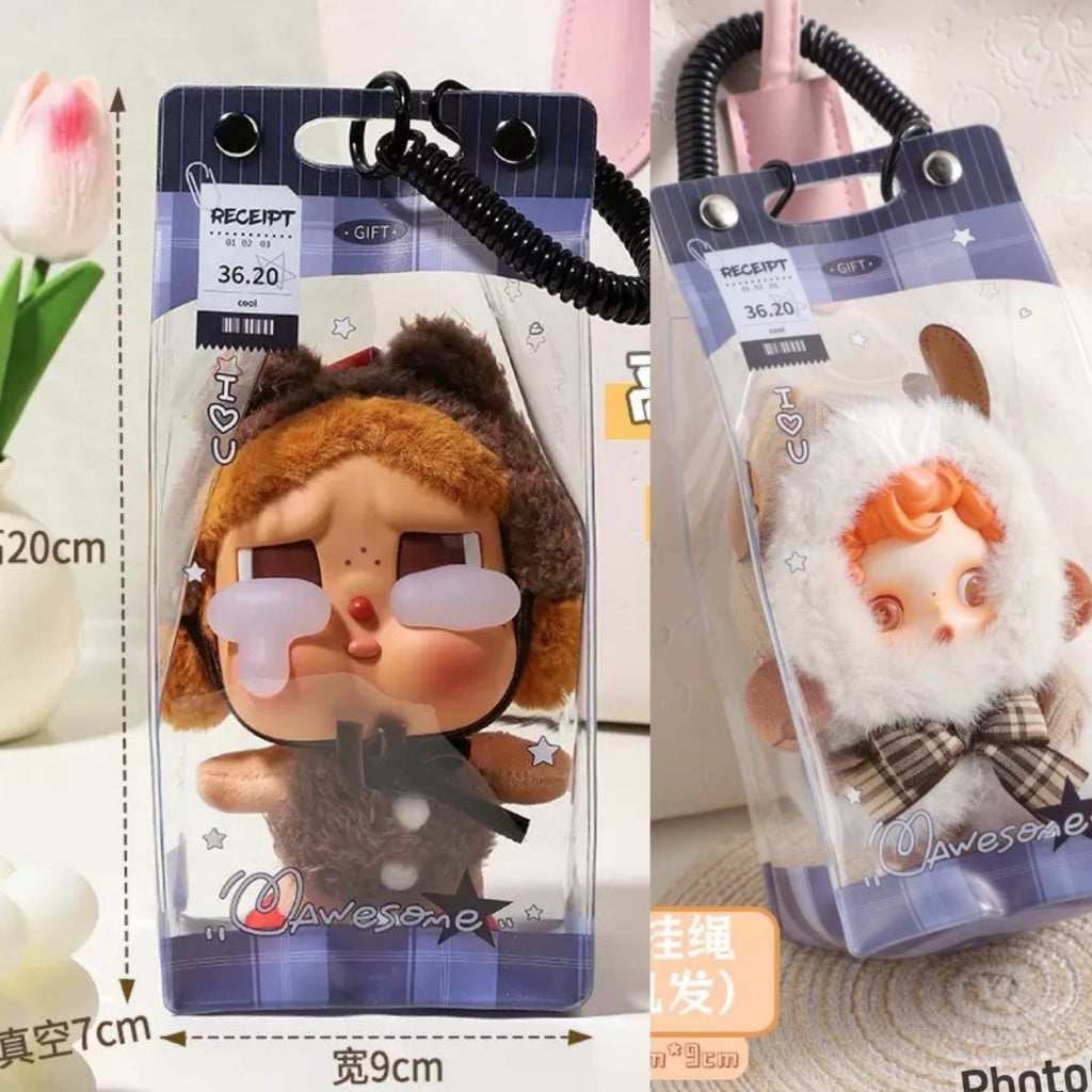 快速預購 ✅ 溜娃包 保護殼 掛件 搪膠掛件 毛絨掛件 娃娃吊飾 公仔 防塵套 泡泡瑪特 SP 娃包 痛包 曬娃包 展示