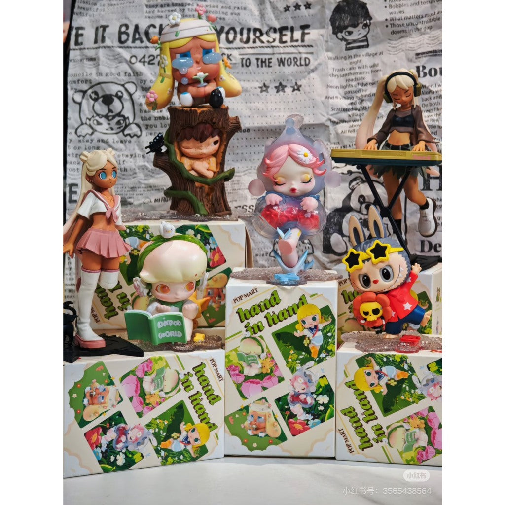 快速預購 ✅ 小手拉小手 確認款 泡泡瑪特 cry baby 哭娃 小野 labubu skullpanda 公仔 隱藏