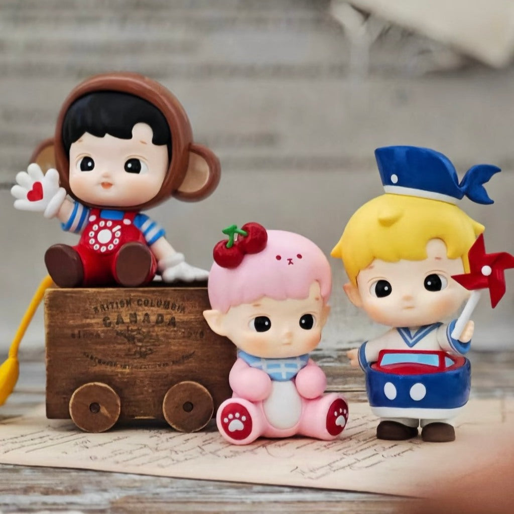 快速預購🔥 Hacipupu 轉轉時光機 確認款 泡泡瑪特 公仔 popmart  營業小哈 隱藏 大熊和小熊 豬豬旅行