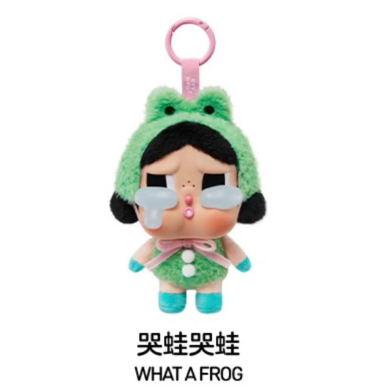快速預購🔥 哭娃 眼淚工廠 毛絨搪膠掛件 泡泡瑪特 公仔 CRY BABY popmart 吊卡 禮物 手辦 娃娃 吊飾