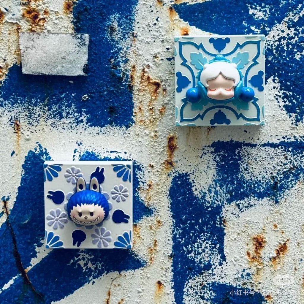 快速預購 ✅ 澳門限定 經典花磚萌粒 泡泡萌粒 pop bean 冰箱貼  泡泡瑪特 Labubu Skullpanda