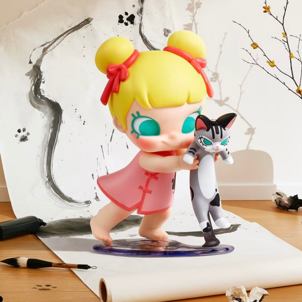 快速預購 ✅ Molly 喵趣橫生 確認款 泡泡瑪特 茉莉 公仔 隱藏 花式喝牛奶 助你為王 一起撐傘吧 popmart