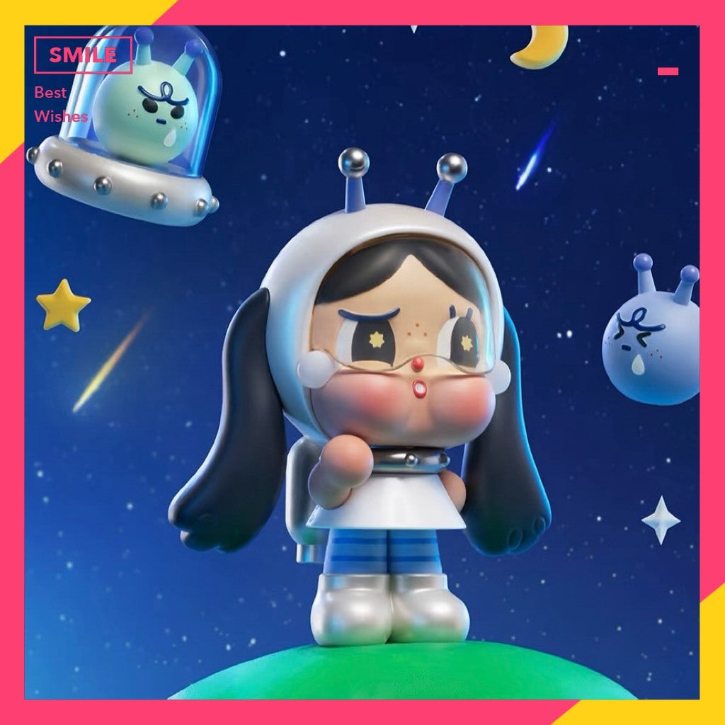 現貨秒發 ✅ 哭娃 哭泣銀河 吊卡 宇宙女孩 泰國限定 泡泡瑪特 cry baby popmart 公仔 手辦 宇航員