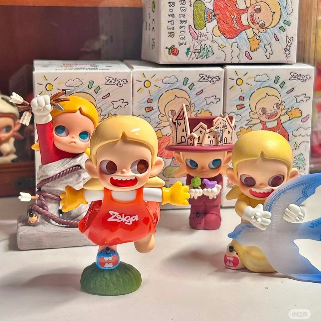 快速預購 ✅ Zsiga 沿線走的人 確認款 隱藏 泡泡瑪特 盲盒 公仔 popmar 日記 讓風灌滿口袋 射箭的人