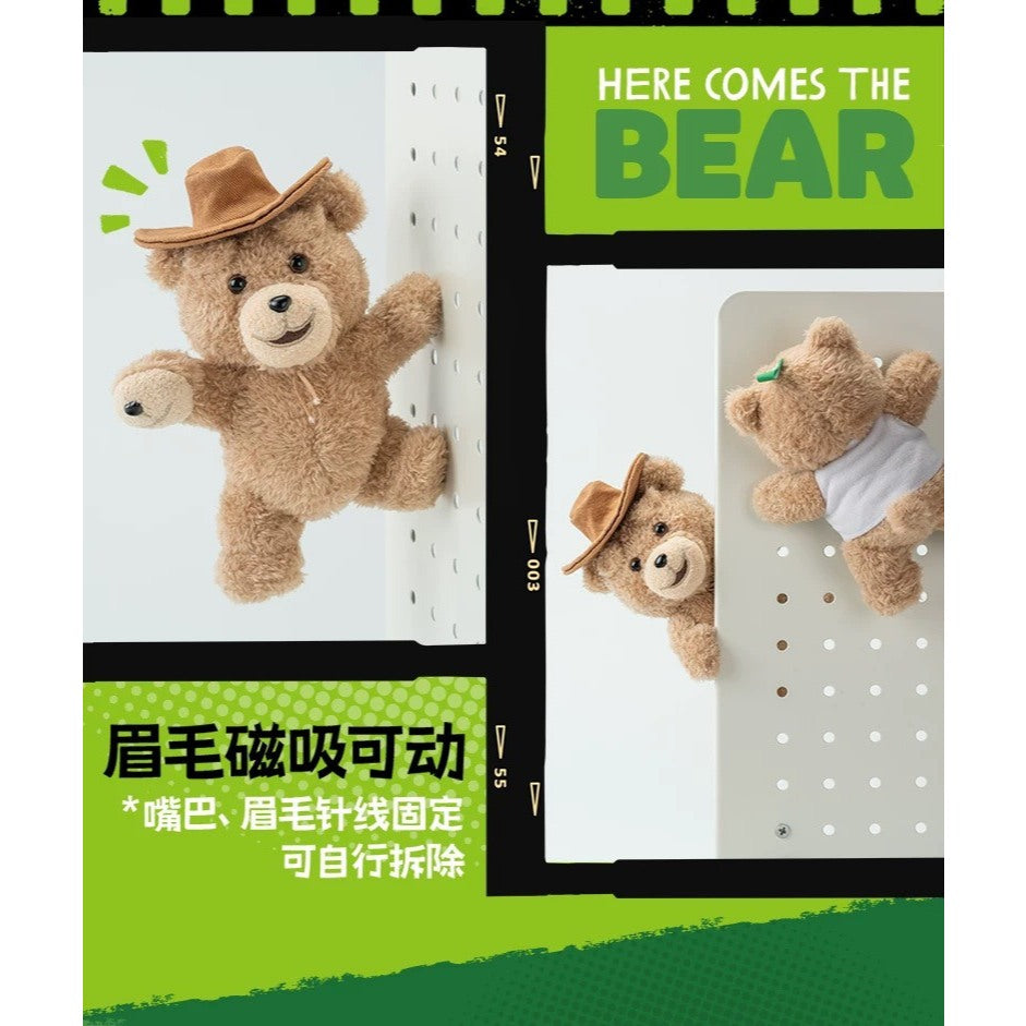快速預購 ✅ Ted2 泰迪熊 毛絨掛件 確認款 泡泡瑪特共鳴 盲盒 公仔 可動毛絨娃娃 手辦 popmart 娃娃