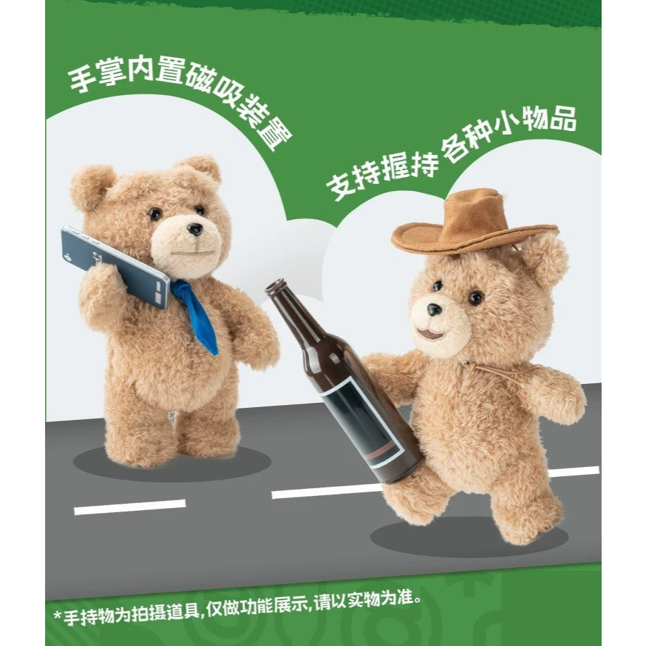 快速預購 ✅ Ted2 泰迪熊 毛絨掛件 確認款 泡泡瑪特共鳴 盲盒 公仔 可動毛絨娃娃 手辦 popmart 娃娃