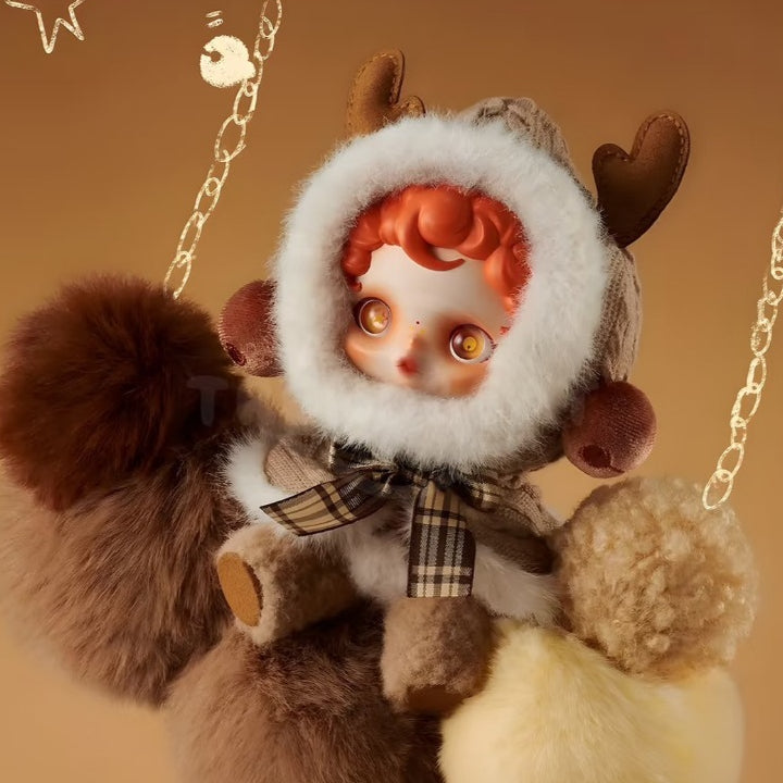 快速預購🔥 Skullpanda 冬季樂章 毛絨搪膠掛件 泡泡瑪特 popmart 吊卡 禮物 娃娃 吊飾 冬日樂章