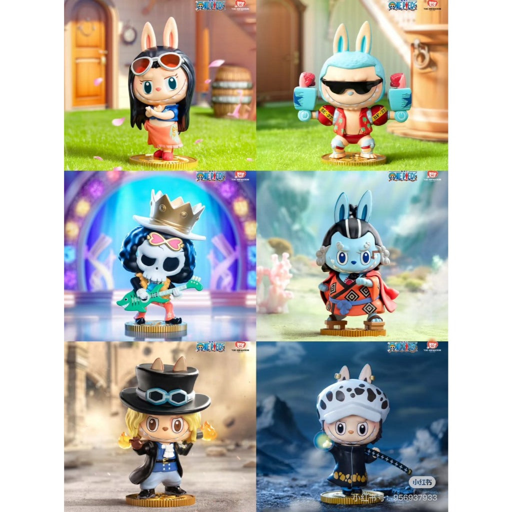 快速預購 ✅ Labubu 海賊王 確認款 隱藏 泡泡瑪特 拉布布 盲盒 公仔 喬巴 魯夫 蒙奇D 路飛 popmart