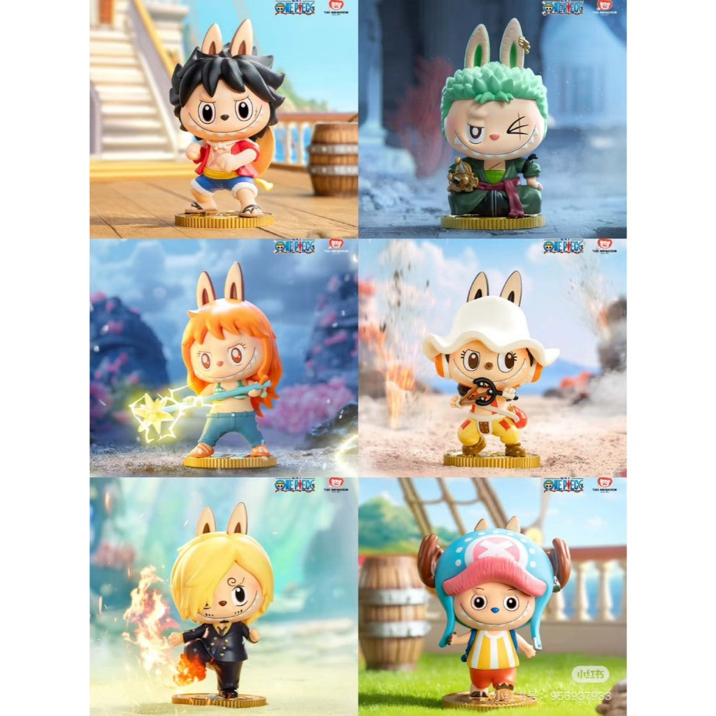 快速預購 ✅ Labubu 海賊王 確認款 隱藏 泡泡瑪特 拉布布 盲盒 公仔 喬巴 魯夫 蒙奇D 路飛 popmart