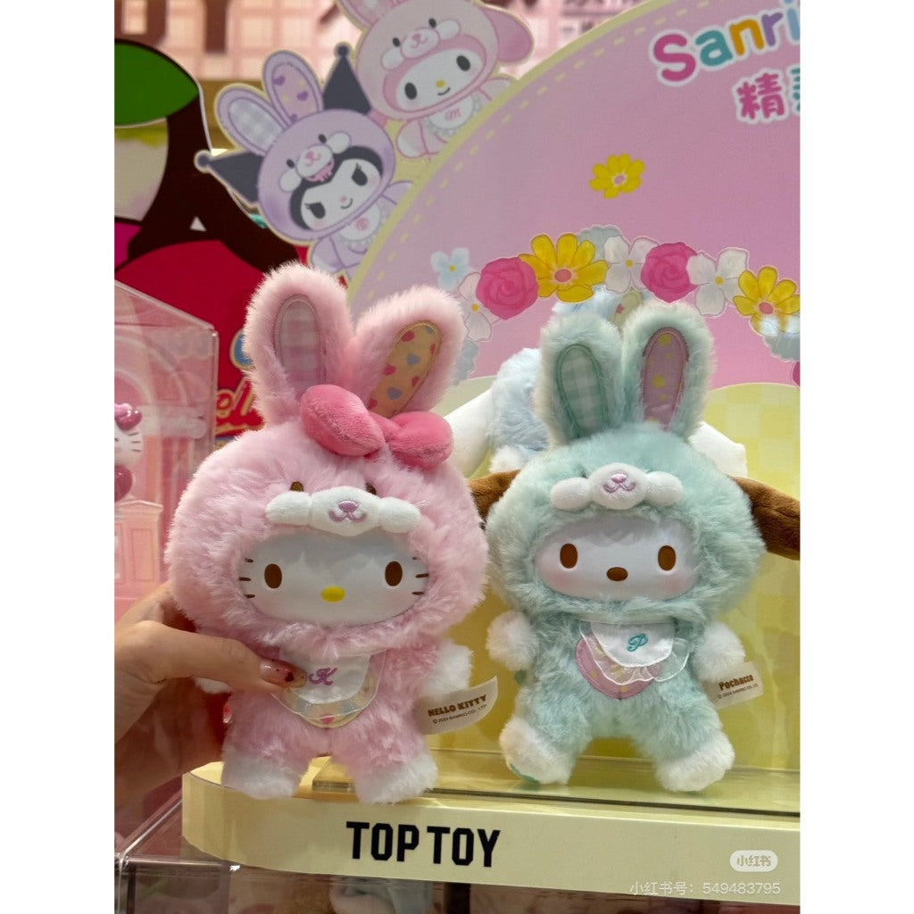 快速預購 🔥 三麗鷗 精靈兔寶寶 搪膠掛件 確認款 盲盒 掛件 TOPTOY  公仔 毛絨公仔 吊飾 大耳狗 庫洛米