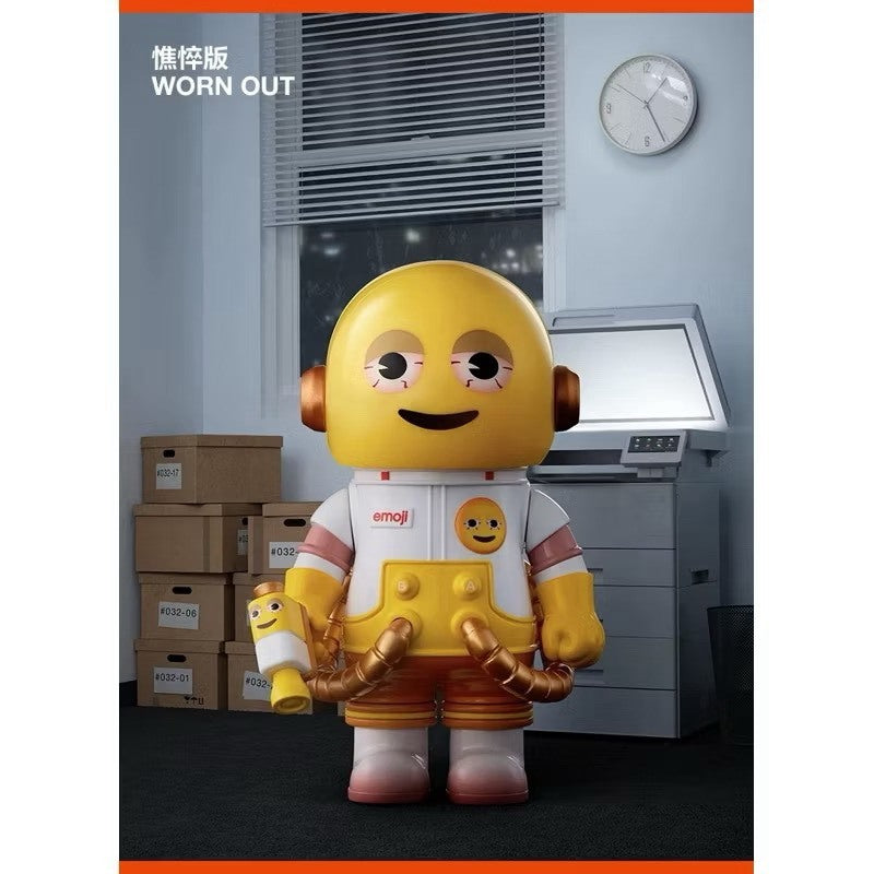 快速預購 ⚡ Molly 100% emoji 四代 泡泡瑪特 Pop mart MEGA SPACE 確認款 公仔