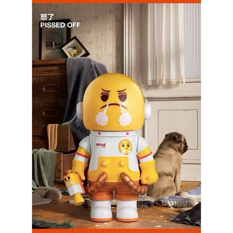 快速預購 ⚡ Molly 100% emoji 四代 泡泡瑪特 Pop mart MEGA SPACE 確認款 公仔