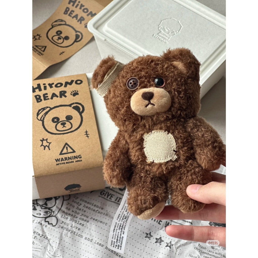 快速預購 ✅ 小野熊毛絨公仔 娃娃 掛件 Hirono 小野 泡泡瑪特 popmart living wild 熊偶