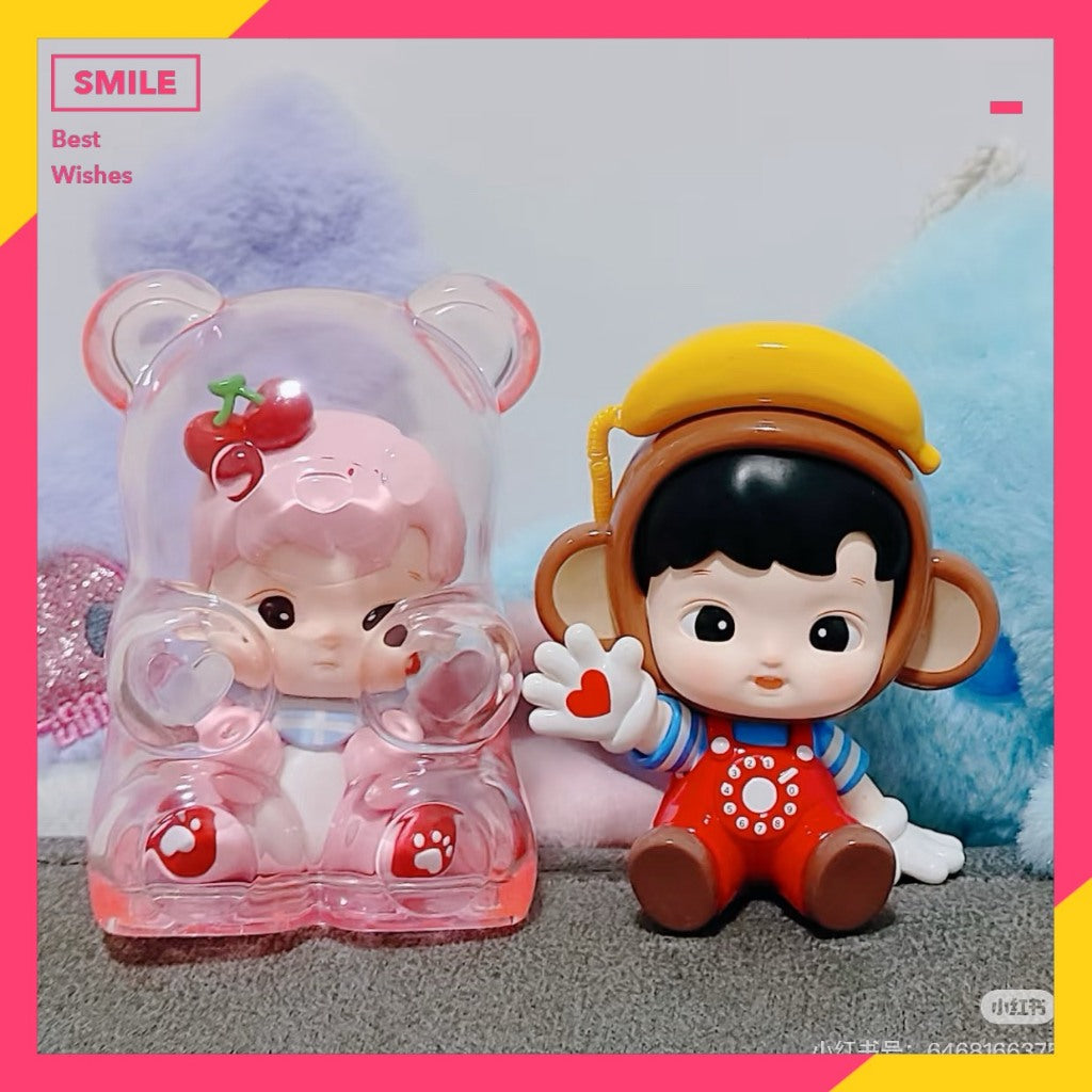 快速預購🔥 Hacipupu 轉轉時光機 確認款 泡泡瑪特 公仔 popmart  營業小哈 隱藏 大熊和小熊 豬豬旅行