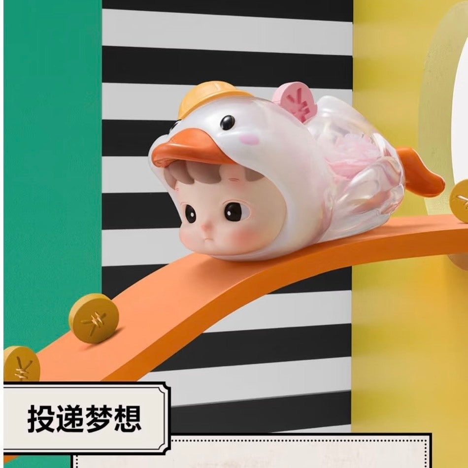 快速預購🔥 Hacipupu 轉轉時光機 確認款 泡泡瑪特 公仔 popmart  營業小哈 隱藏 大熊和小熊 豬豬旅行