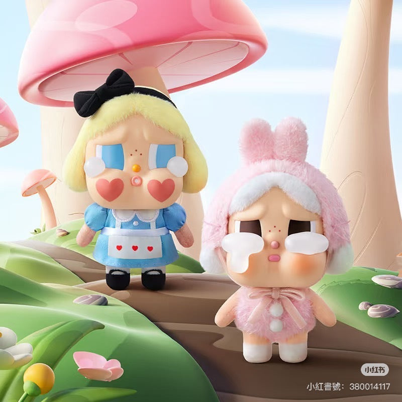 快速預購🔥 哭娃 眼淚工廠 毛絨搪膠掛件 泡泡瑪特 公仔 CRY BABY popmart 吊卡 禮物 手辦 娃娃 吊飾