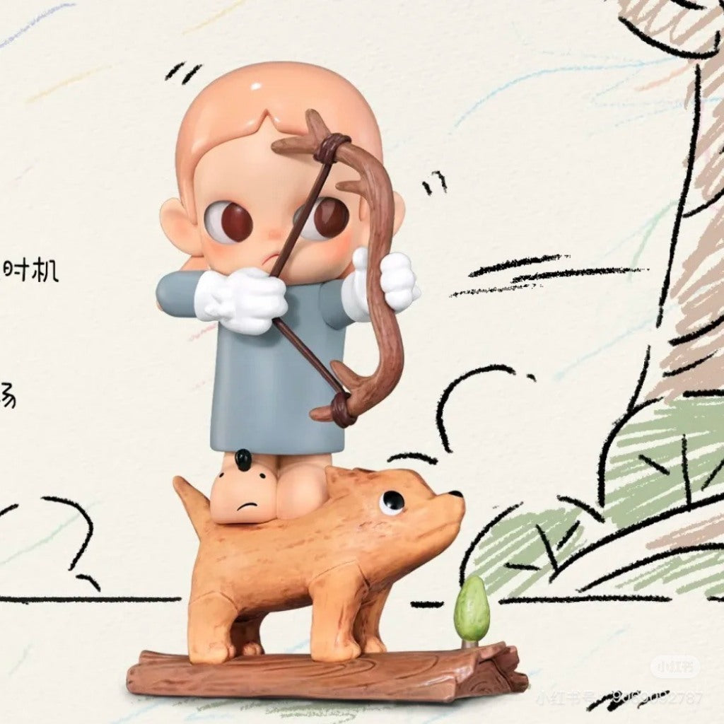 快速預購 ✅ Zsiga 沿線走的人 確認款 隱藏 泡泡瑪特 盲盒 公仔 popmar 日記 讓風灌滿口袋 射箭的人