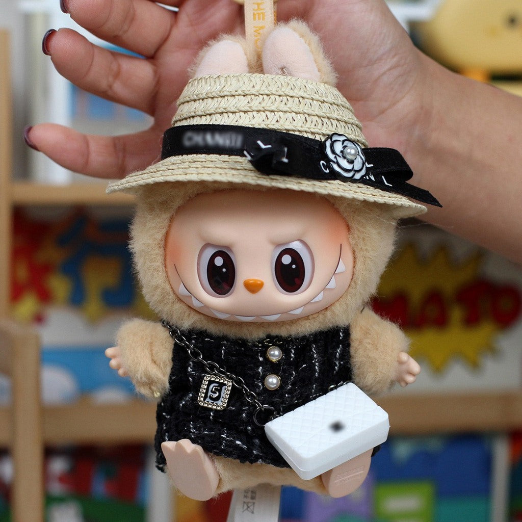 特價優惠中 🔥 Labubu 娃衣 配件 坐坐系列 馬卡龍系列 搪膠 毛絨 娃包 娃娃衣服 掛件 泡泡瑪特 公仔 收納包