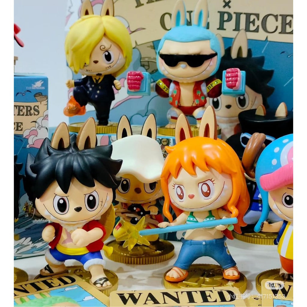 快速預購 ✅ Labubu 海賊王 確認款 隱藏 泡泡瑪特 拉布布 盲盒 公仔 喬巴 魯夫 蒙奇D 路飛 popmart