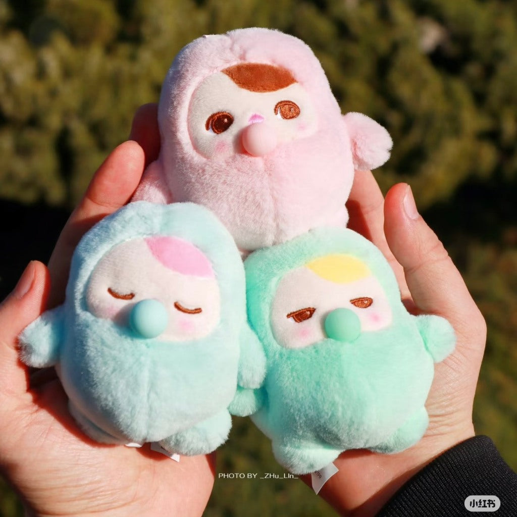 快速預購 ✅ Pucky 豆子冒泡 毛絨掛件 確認款 泡泡瑪特 盲盒 公仔 吐泡泡 手辦 popmart 娃娃 畢奇