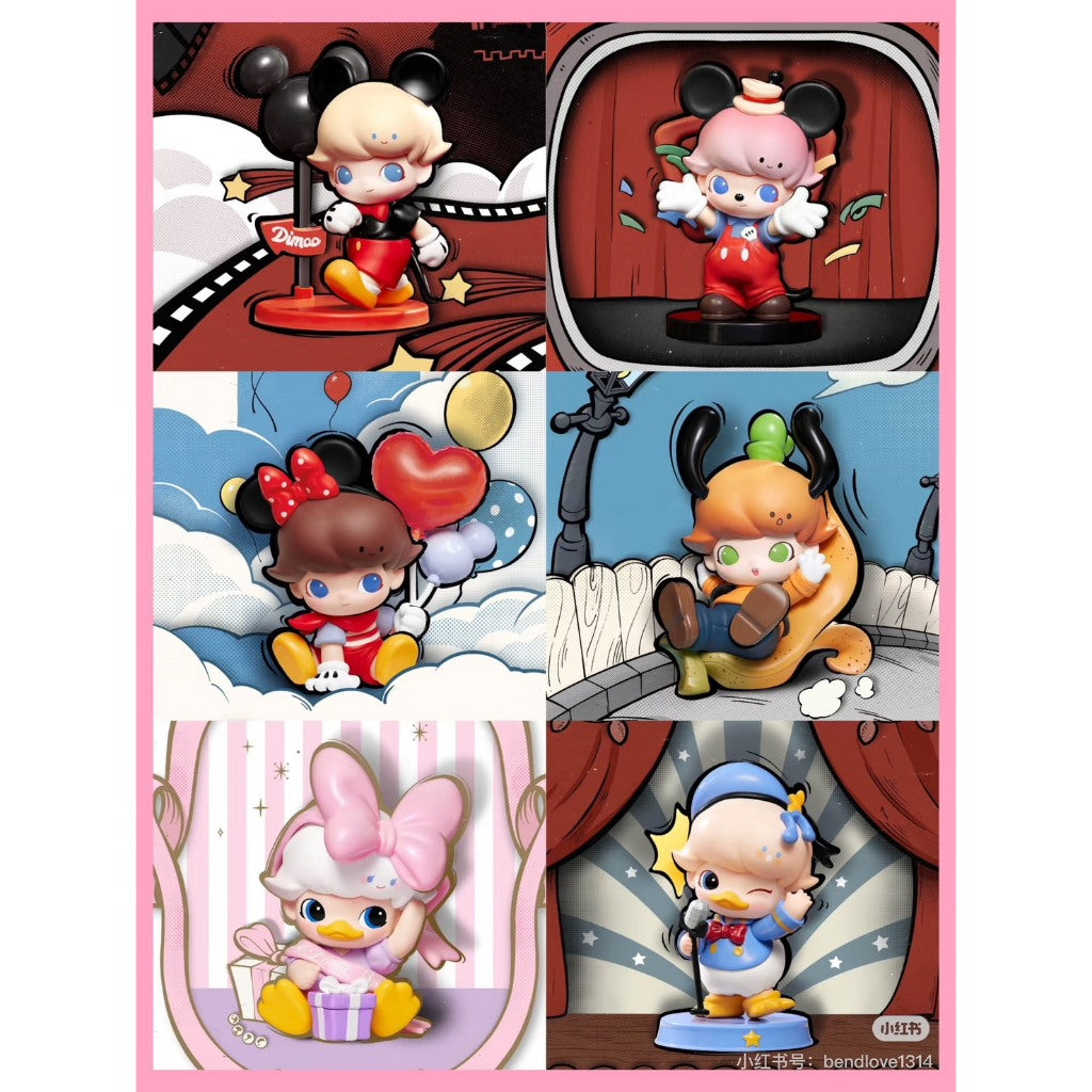快速預購🔥 Dimoo 迪士尼聯名 確認款 盲盒 泡泡瑪特 公仔 popmart 威力號船長 奇奇蒂蒂的美夢 經典米奇