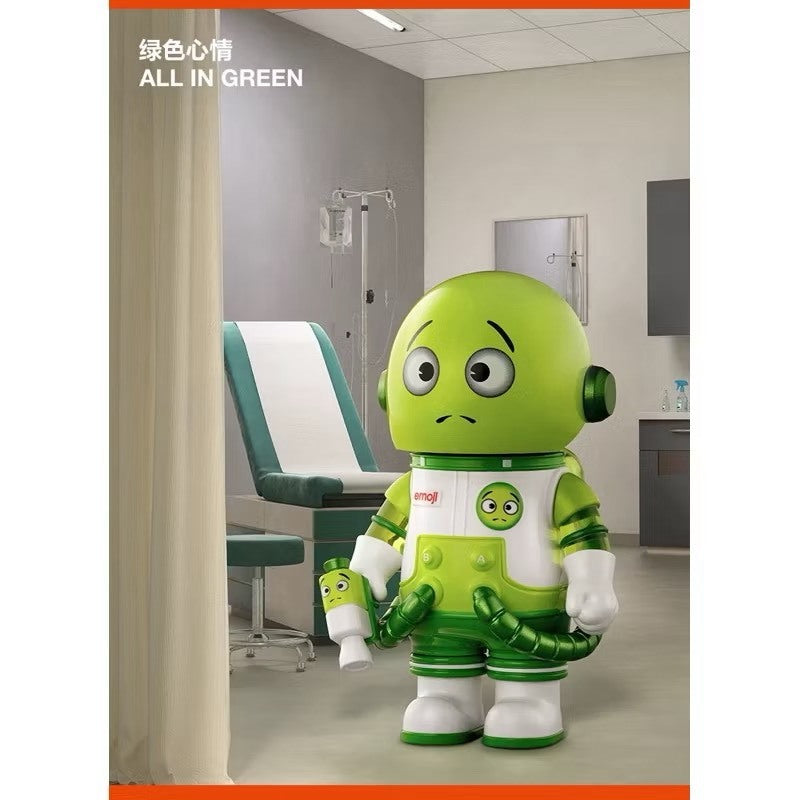 快速預購 ⚡ Molly 100% emoji 四代 泡泡瑪特 Pop mart MEGA SPACE 確認款 公仔