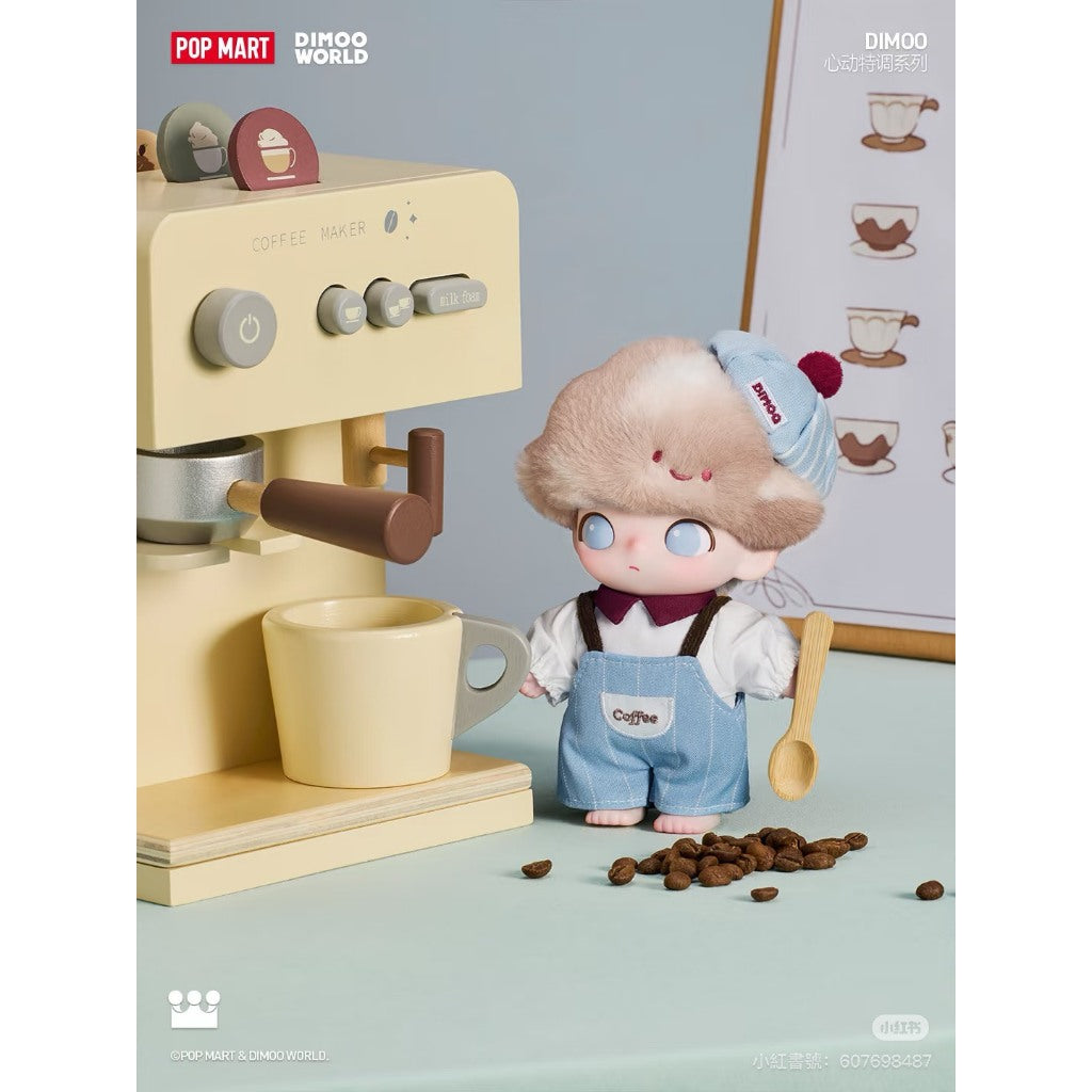 快速預購🔥 Dimoo 心動特調 搪膠毛絨吊卡 泡泡瑪特 公仔 popmart 毛絨掛件 毛絨公仔 耳機包 吊飾 冰箱貼