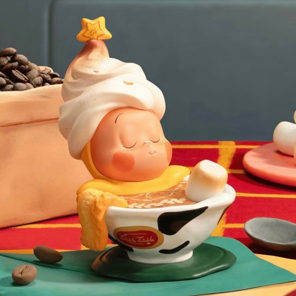 快速預購⚡ 星星人 美味時刻 確認款 泡泡瑪特 popmart 公仔 盲盒 隱藏 盲盒 抹茶奶油雪 招吉布丁 強壯麵包