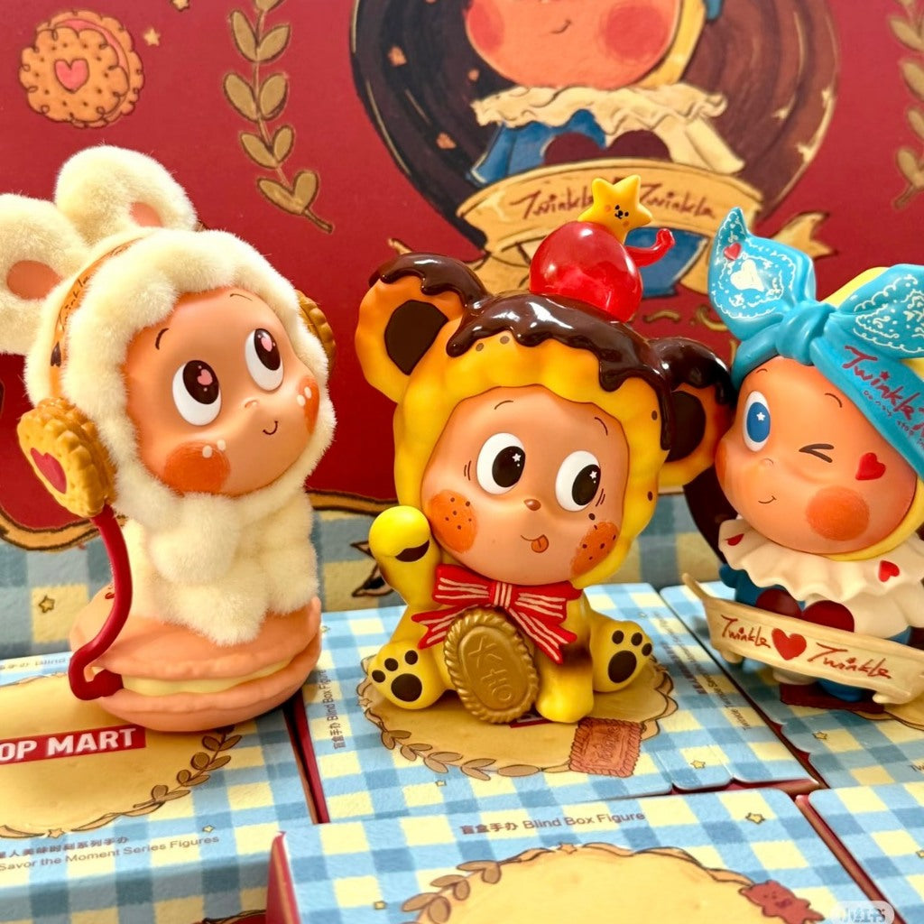 快速預購⚡ 星星人 美味時刻 確認款 泡泡瑪特 popmart 公仔 盲盒 隱藏 盲盒 抹茶奶油雪 招吉布丁 強壯麵包