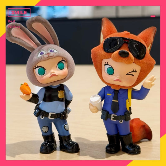 快速預購⚡ Molly 瘋狂動物城2 確認款 手辦 泡泡瑪特 popmart 公仔 盲盒 隱藏 動物方城市 朱迪 尼克