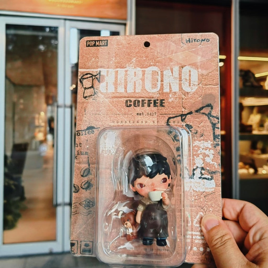 快速預購 ✅ 小野 咖啡 吊卡 咖啡師 大娃 手辦 泡泡瑪特 popmart 公仔 Hirono 上海限定