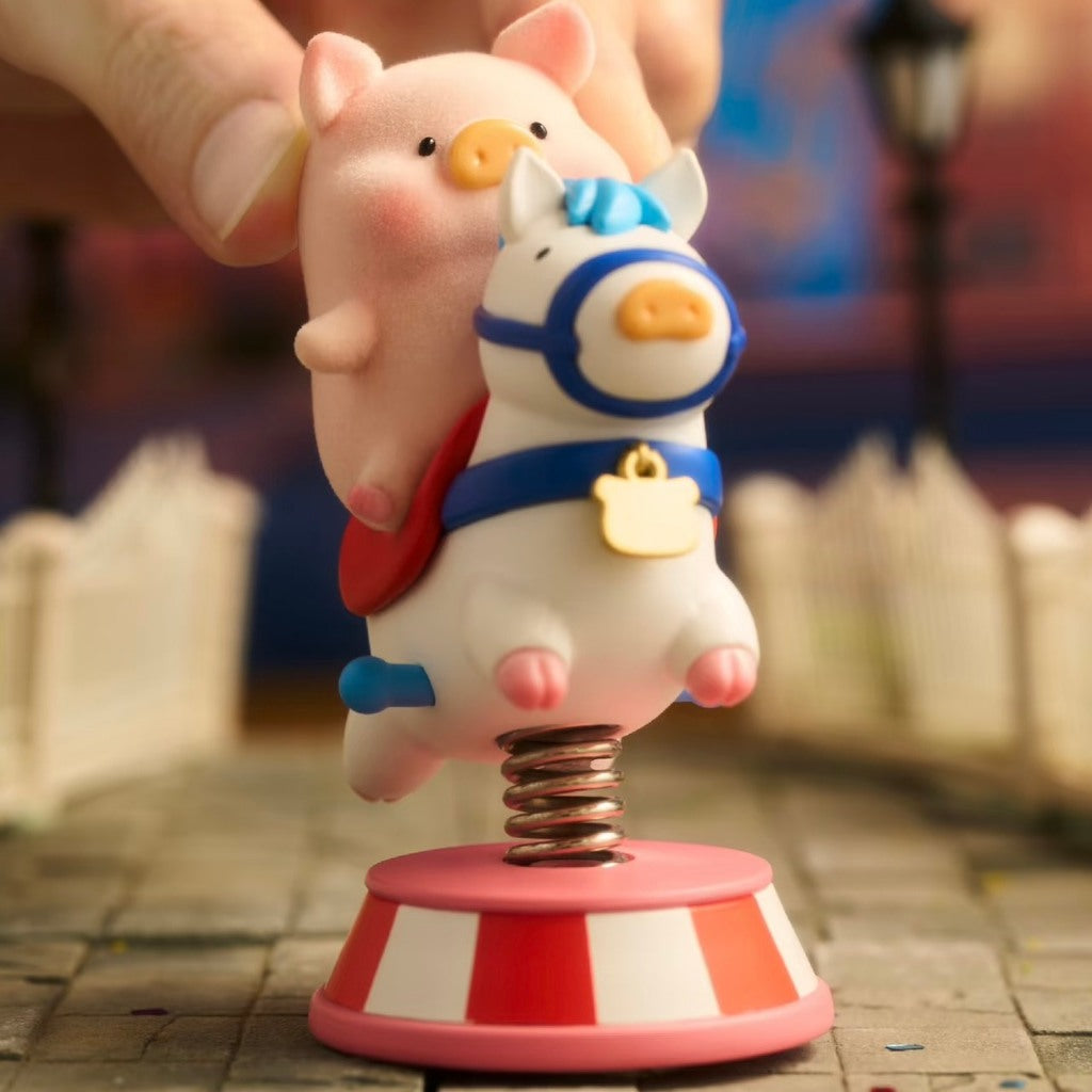 快速預購 ⚡ Lulu豬 繽紛樂園 確認款 隱藏 公仔 52toys 盲盒 罐頭豬 遊園列車 甜蜜補給站 飛豬環遊