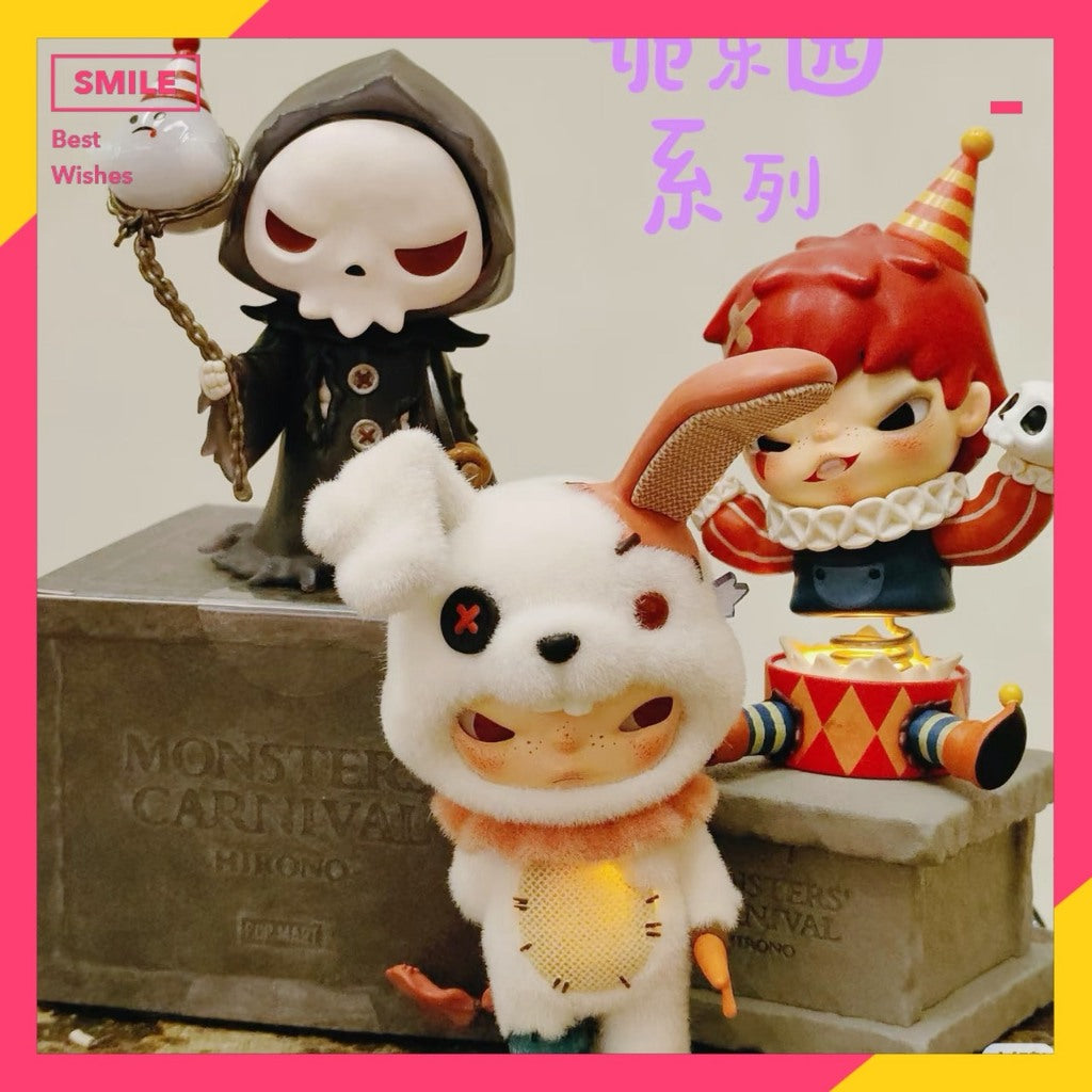 快速預購 ✅ 小野 詭樂園 確認款 Hirono 泡泡瑪特 popmart  公仔 盲盒 萬聖節 靈魂出竅 惡兔 收割者