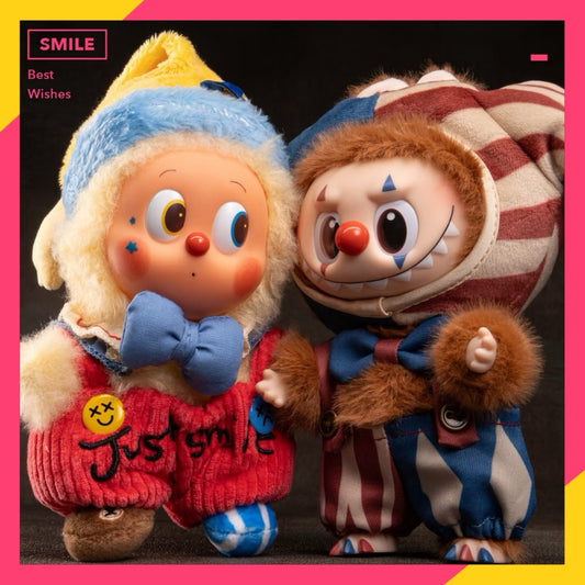 快速預購⚡Why So Serious  搪膠毛絨掛件 確認款 泡泡瑪特 popmart 公仔 星星人 labubu