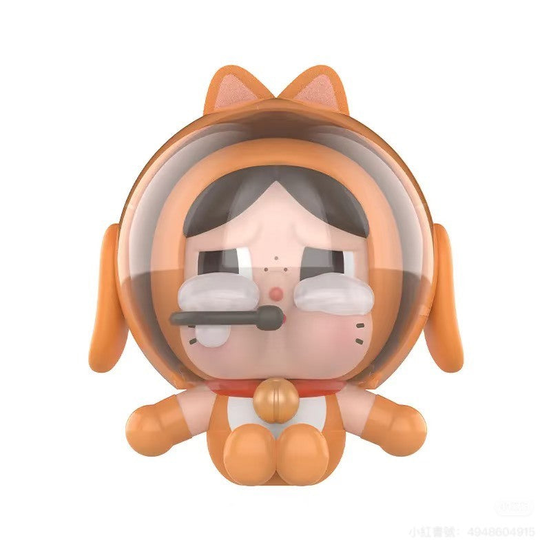快速預購🔥 哭娃 宇航貓 吊卡 宇航員 crybaby 確認款 泡泡瑪特 公仔 popmart 太空貓 手辦