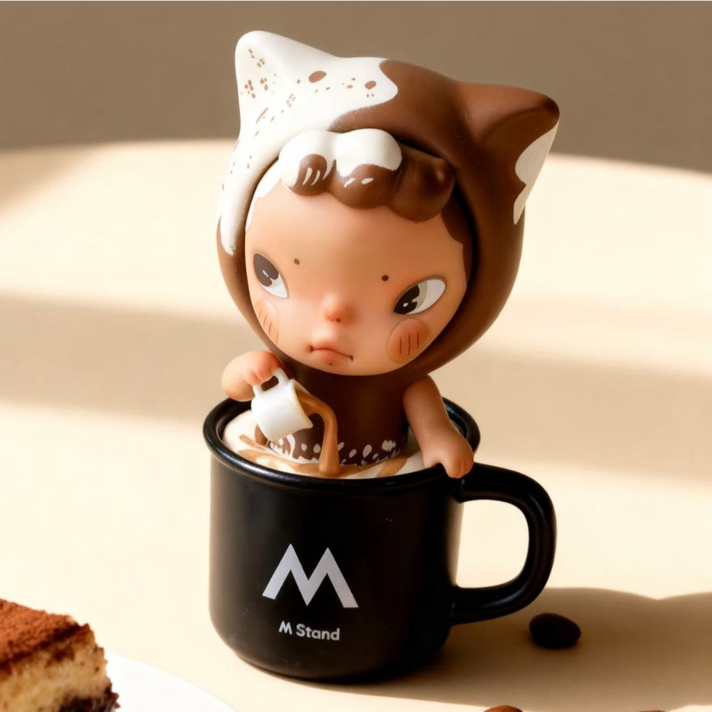 快速預購⚡ Sooya x M stand 聯名盲盒 coffee 確認款 咖啡 聯名 公仔 Ban 隱藏 拿鐵 咖啡豆