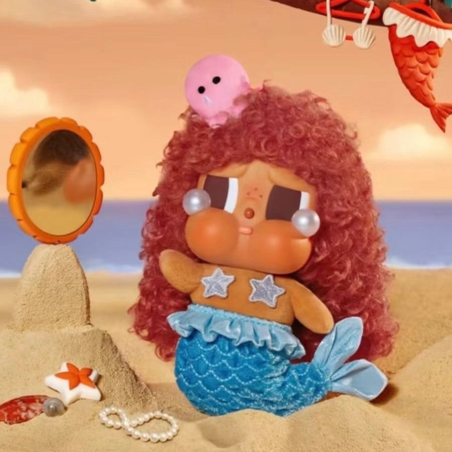 快速預購🔥 哭娃 假日信號 Vacation mode on 戀夏一族 毛絨搪膠掛件 泡泡瑪特 公仔 CRY BABY