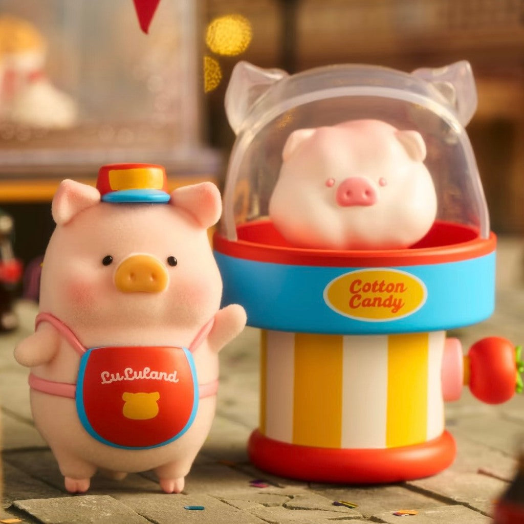 快速預購 ⚡ Lulu豬 繽紛樂園 確認款 隱藏 公仔 52toys 盲盒 罐頭豬 遊園列車 甜蜜補給站 飛豬環遊
