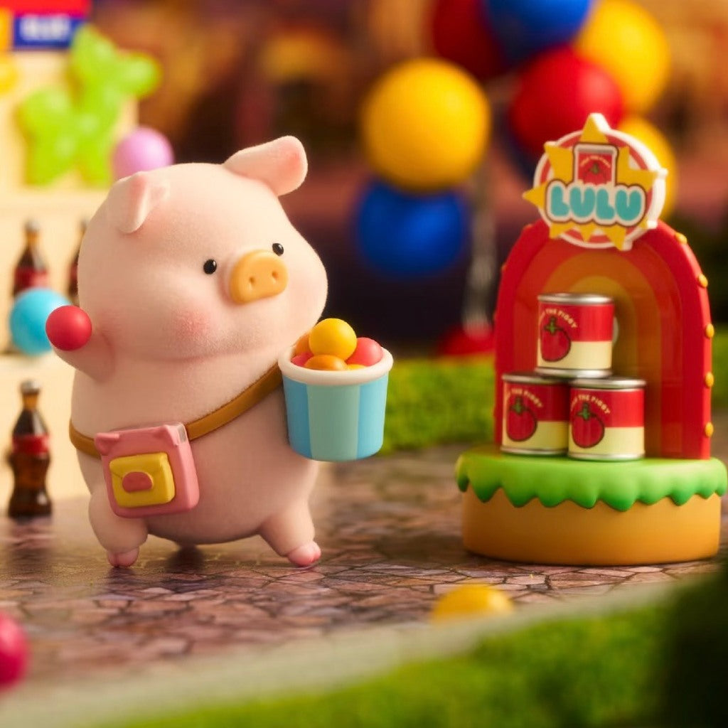 快速預購 ⚡ Lulu豬 繽紛樂園 確認款 隱藏 公仔 52toys 盲盒 罐頭豬 遊園列車 甜蜜補給站 飛豬環遊