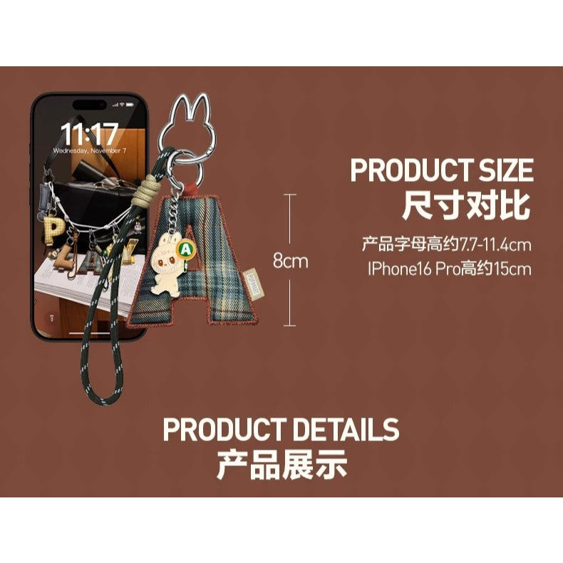 快速預購🔥 Labubu 心底密碼字母掛件 確認款 拉布布 盲盒 泡泡瑪特 公仔 popmart 隱藏 吊飾 端盒