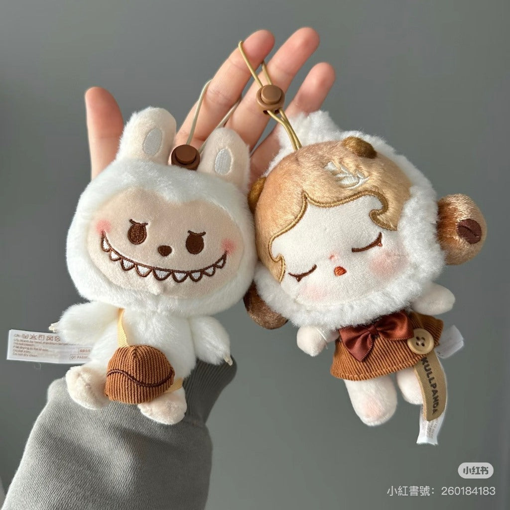 快速預購🔥 咖啡工廠 確認款 毛絨公仔 掛件 泡泡瑪特 公仔 popmart 哭娃 skullpanda labubu