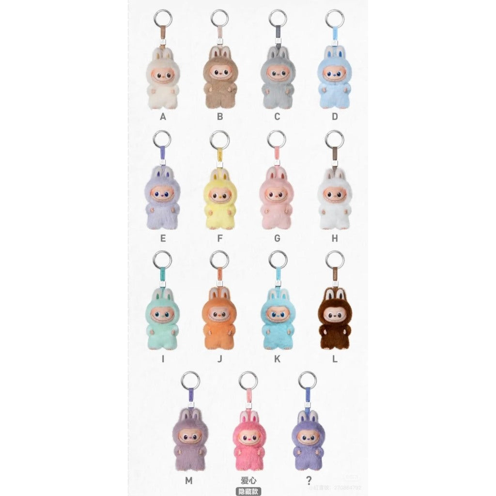 快速預購🔥 Labubu 搪膠毛絨掛件 心底密碼 確認款 盲盒 泡泡瑪特 英文字母 popmart 隱藏 吊飾 毛絨娃娃