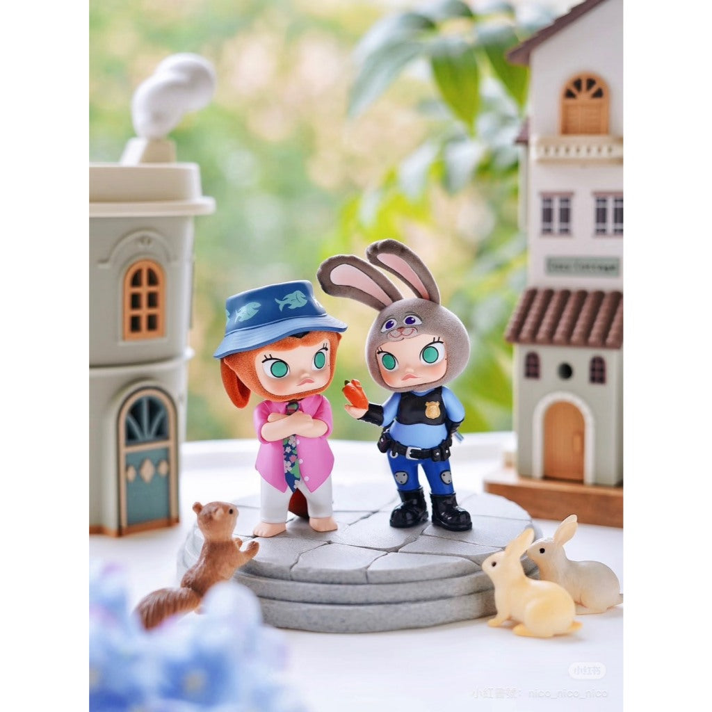 快速預購⚡ Molly 瘋狂動物城2 確認款 手辦 泡泡瑪特 popmart 公仔 盲盒 隱藏 動物方城市 朱迪 尼克